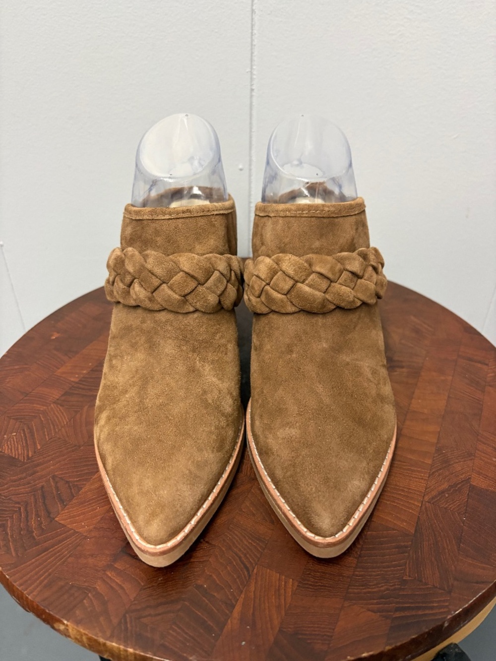 Dolce Vita Sera Mules Truffle Suede Women's Size 8